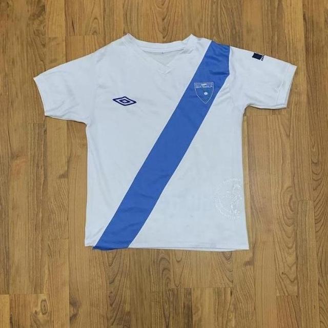 Guatemala White Blanca Adult Premium Soccer Jersey - Depop