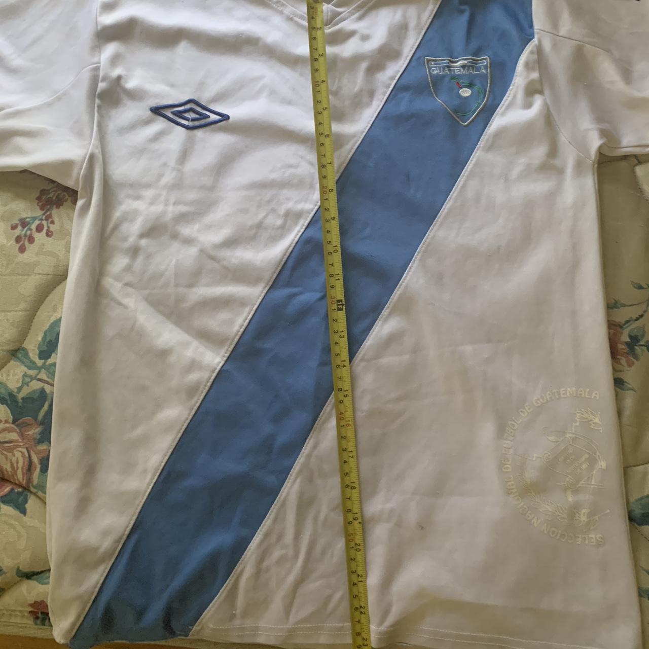 Guatemala White Blanca Adult Premium Soccer Jersey - Depop