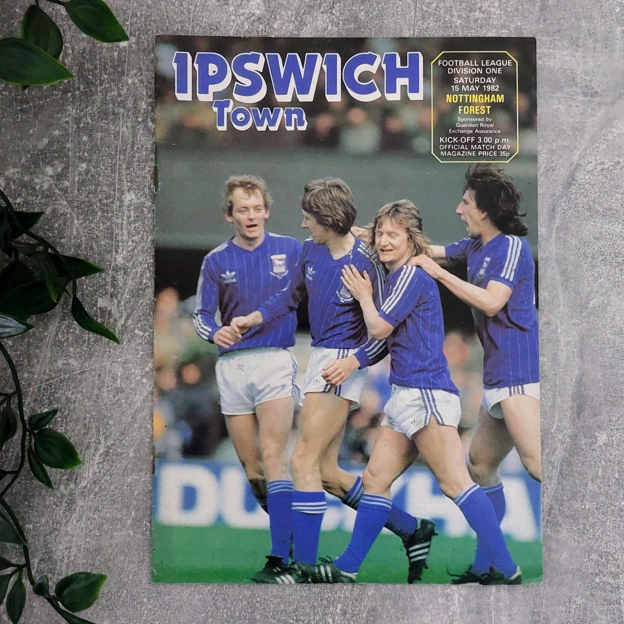 Ipswich Town v Nottingham Forest Match Day Programme... Depop