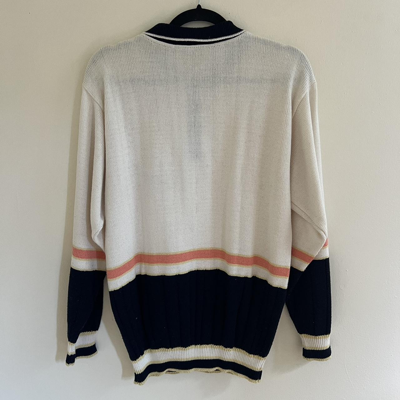 1980s Giorgio Armani Knit Polo Le Collezioni cotton | Depop