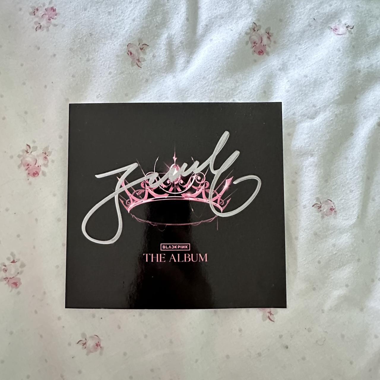 BLACKPINK ジェニ　THE ALBUM サイン入り　CD 直筆サイン入り ジェニー 「Ruby」 CDアルバム カセット アート