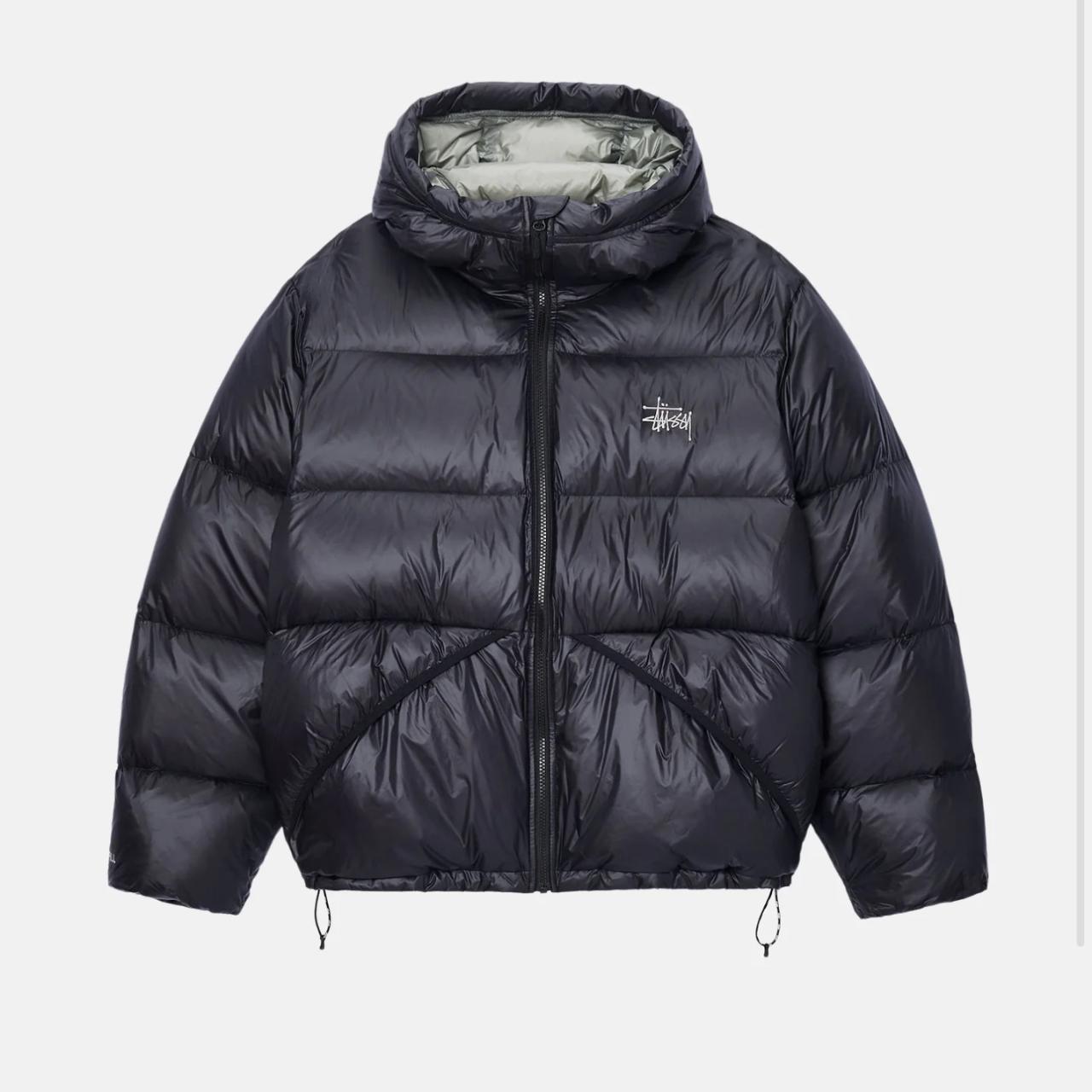 Stüssy puffer jacket size medium Stüssy down parka... - Depop