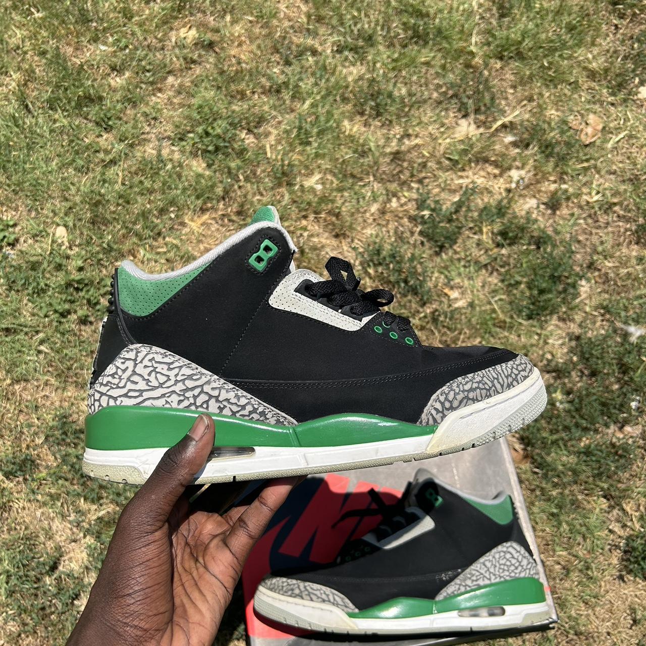 pine green retro 3s