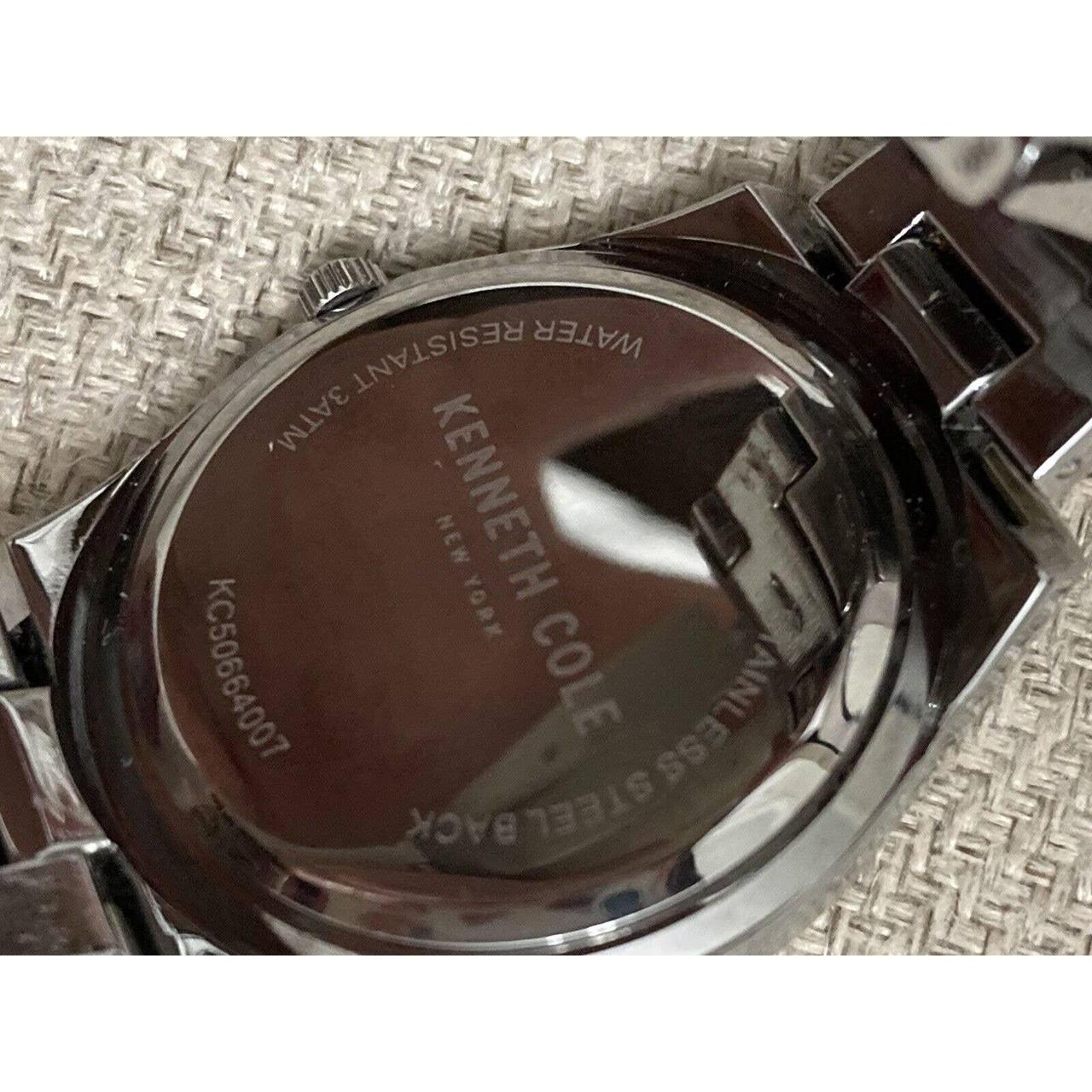 Kenneth Cole KC50664007 New York Silver Dial Two Tone Stainless Women's popular Watch