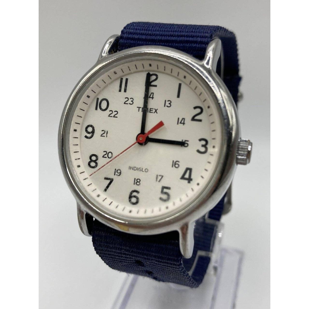 Timex slip best sale thru strap