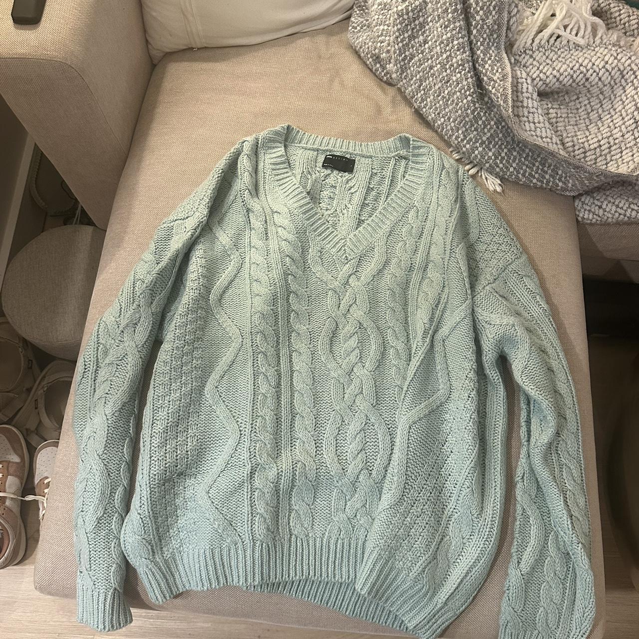 ASOS Mint Green Cardigan in Men’s XL - Depop