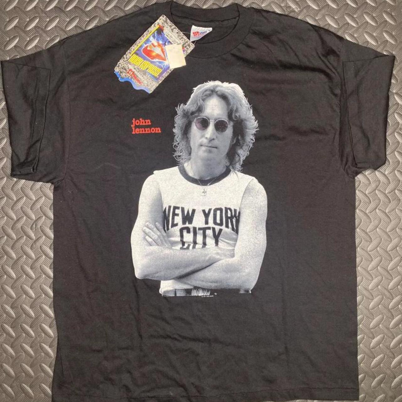 NWT Vintage 1991 Rare John Lennon Shirt Made In USA... - Depop