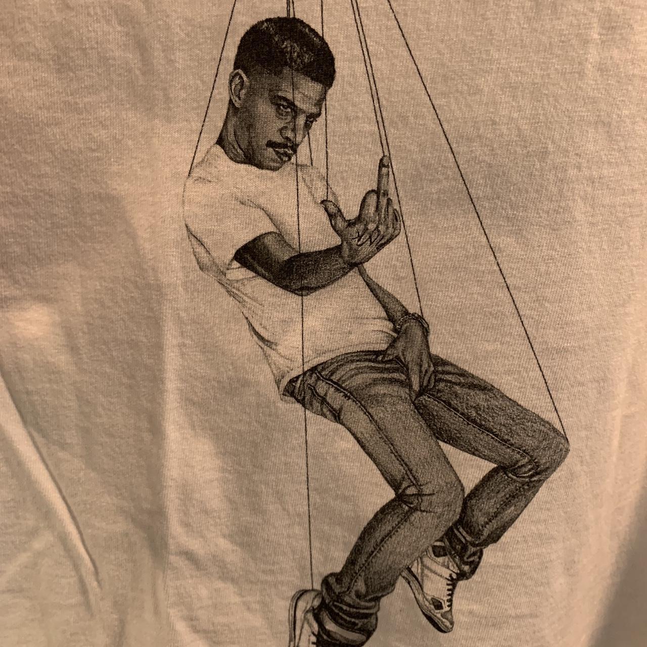 Kid Cudi C/O Virgil Abloh Pulling Strings T-Shirt White Men's