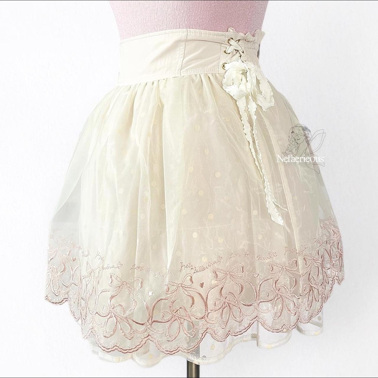 #Coquette Ballerina #Corset Skirt by Japanese Brand... - Depop