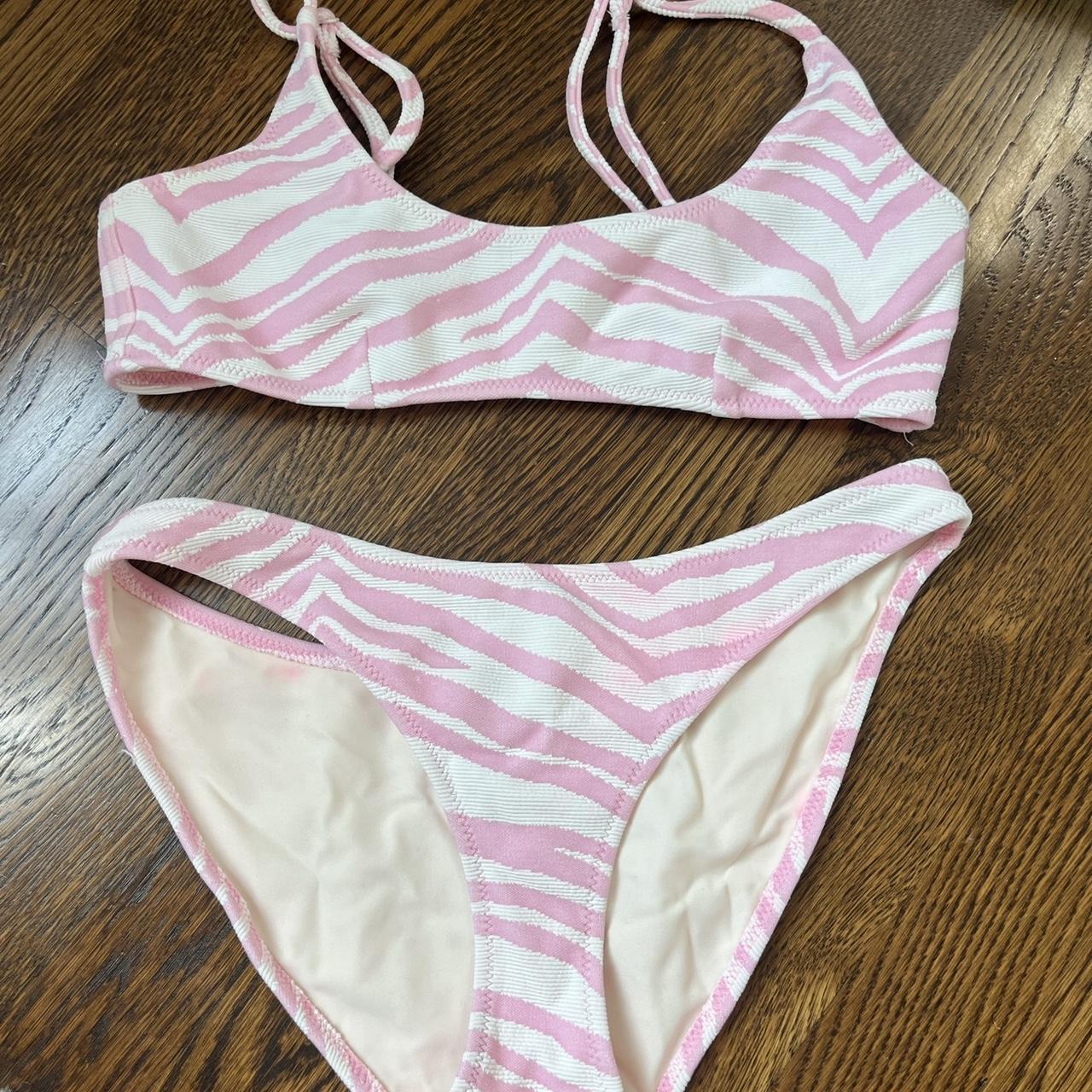 Triangl bikini Worn once Brand new condition Size... - Depop