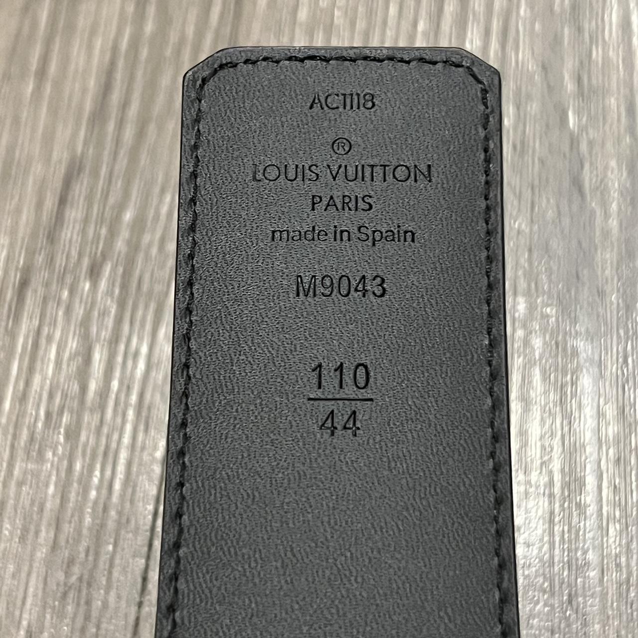 Louis Vuitton Men's LV INITIALES 40MM MATTE BLACK - Depop