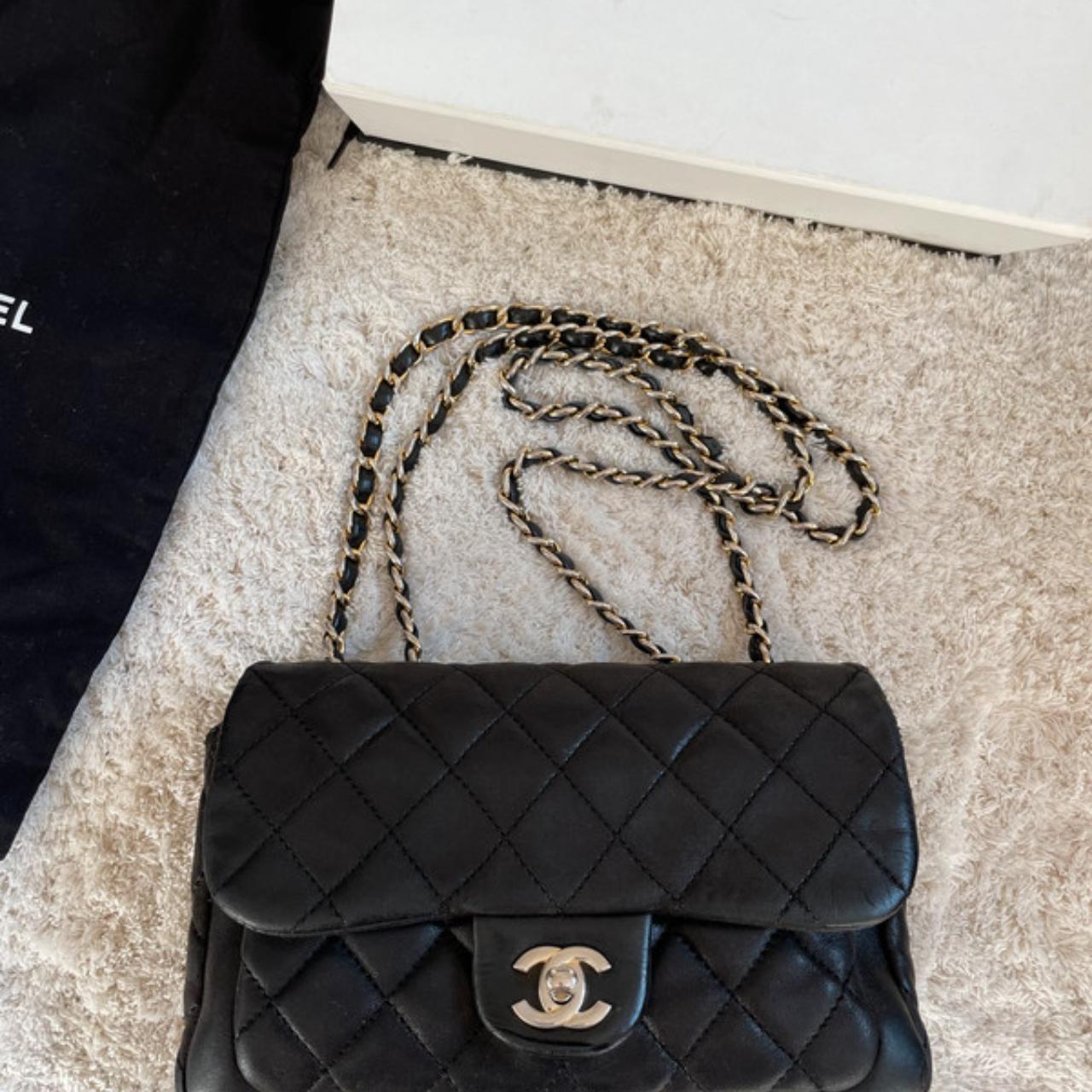 Black Chanel Bag Chanel bag year 2019 perfect size... Depop