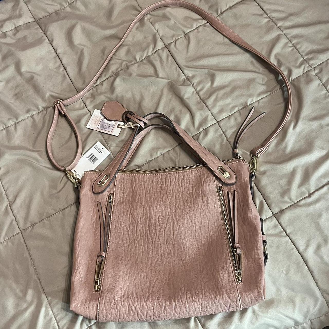 Hi explore page, Jessica Simpson purse. Large pink - Depop