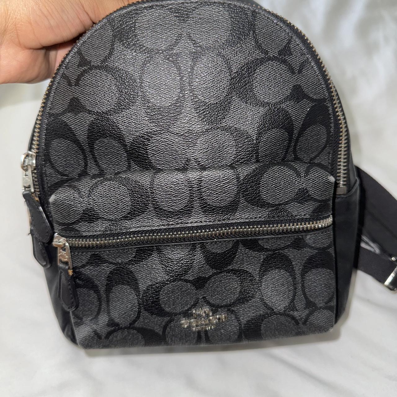 Coach signature mini charlie backpack sale