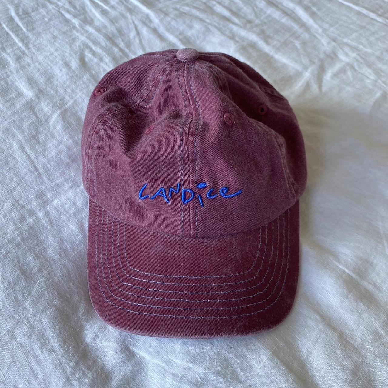 Candice Logo Hat plum Only worn a couple of times. - Depop