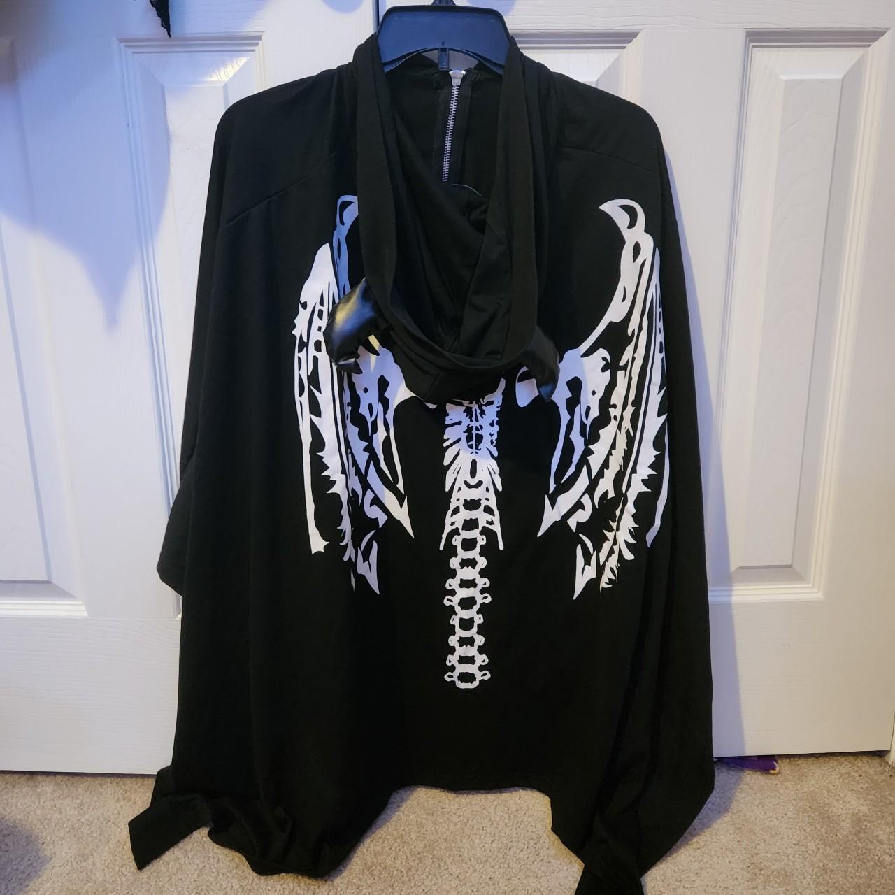 acdc rag devil poncho wore once, like new I AM OUT... - Depop