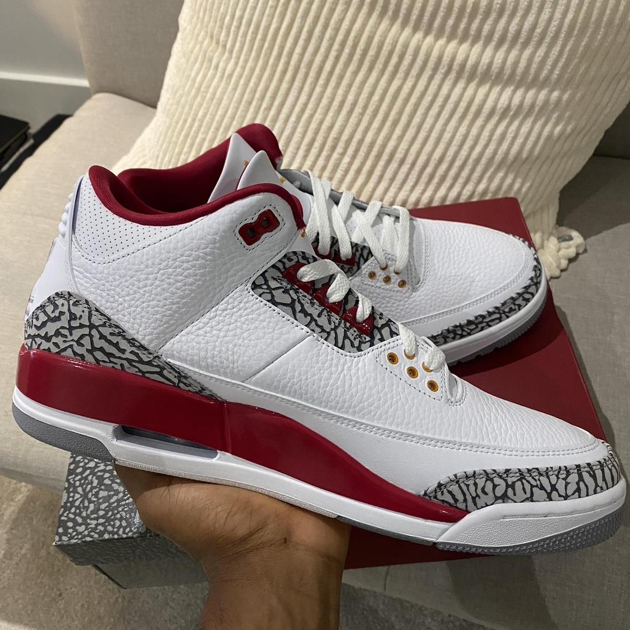 . 📌 Air Jordan 3 Retro “Cardinal Red” 📌 Size UK... - Depop