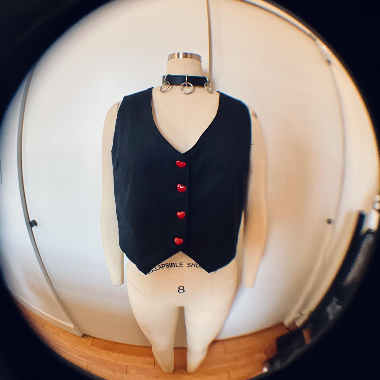 Human Shellz Original one of one size 8 black cotton... | Depop