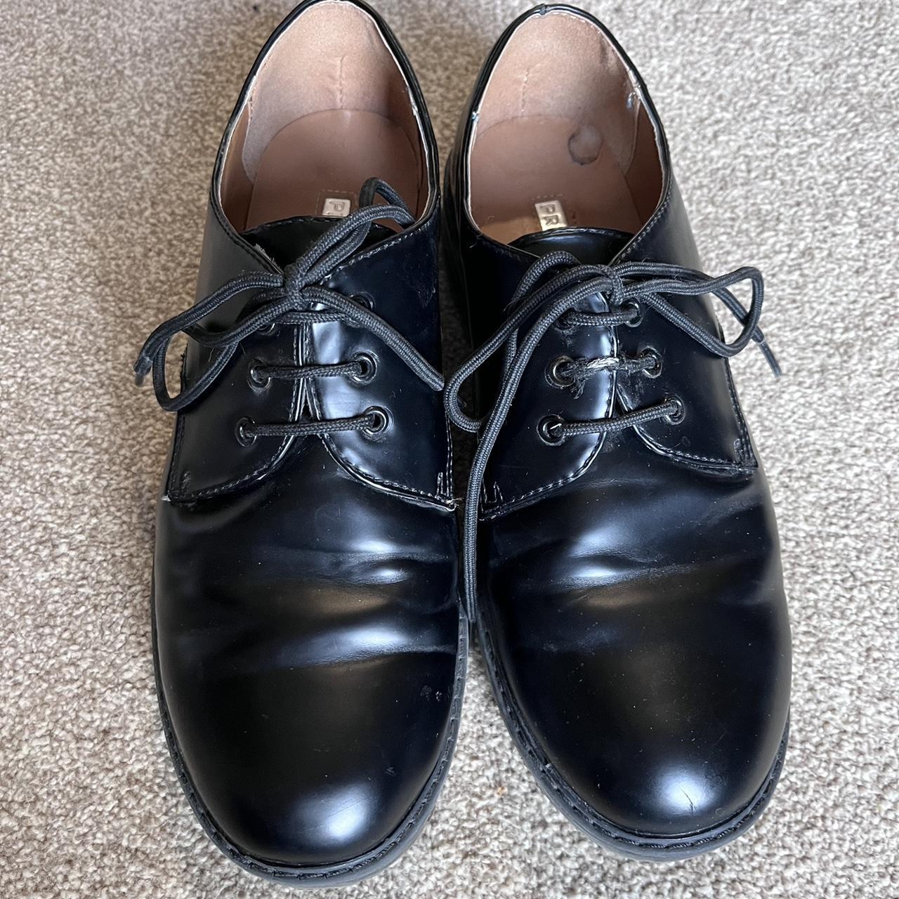 Primark Women's Black Formal Brogues Depop - Main Image
