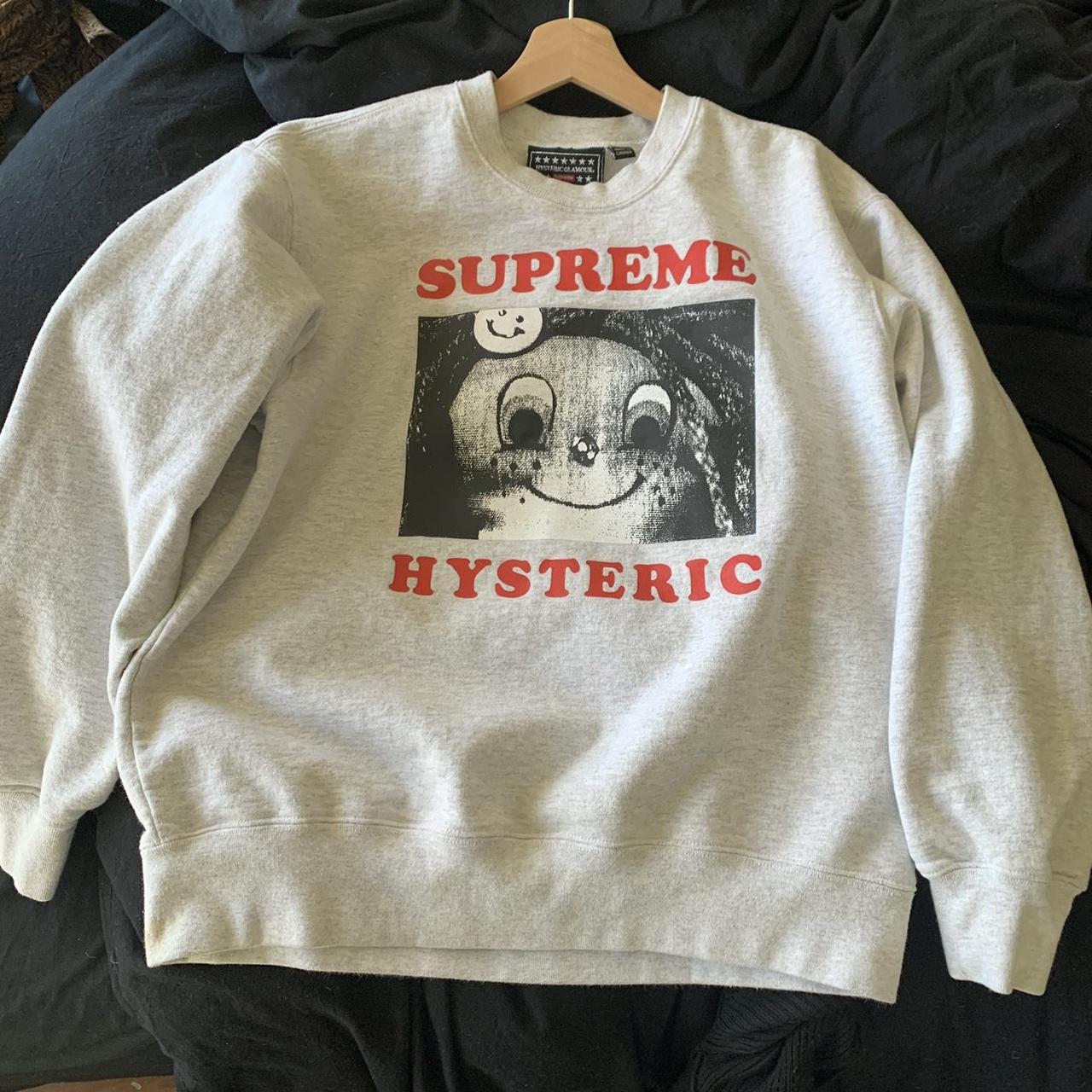 Supreme x Hysteric Glamour Crewneck (SS21) in Ash...