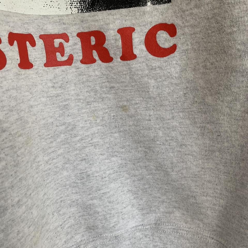 hysteric glamour x supreme blue crewneck sweater - Depop