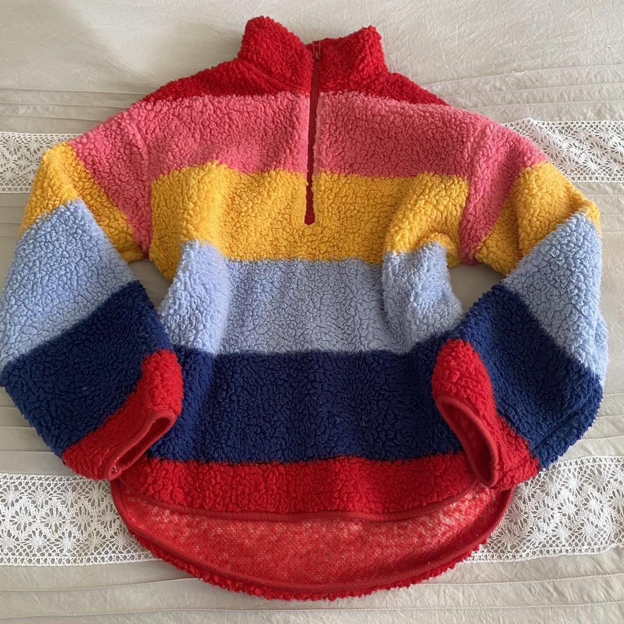 Old navy deals rainbow sweater