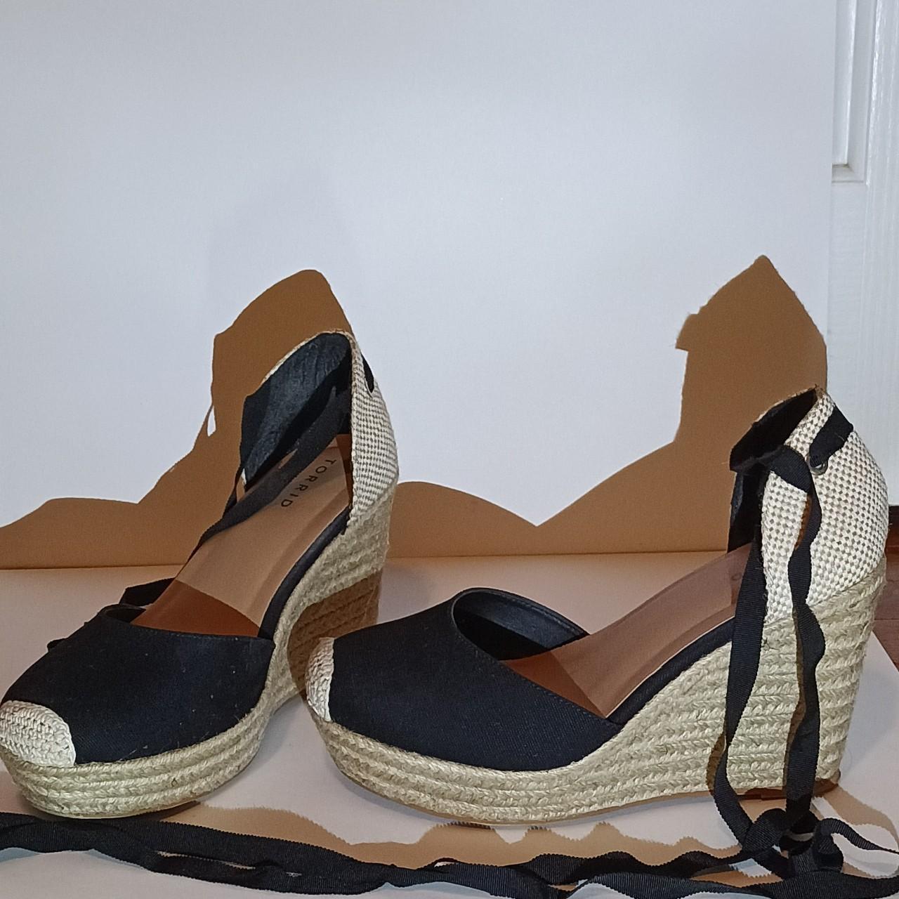 Torrid Closed Espadrille Wedges with Depop