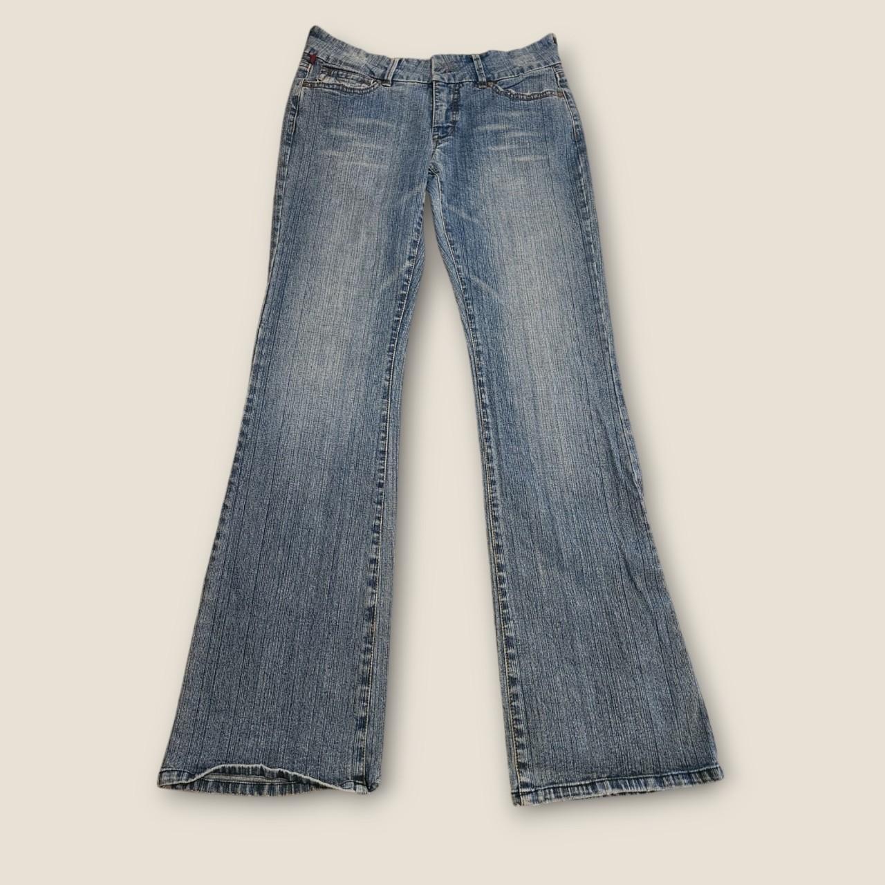 wide denim フェード加工　y2k archive wide denim フェード加工 y2k archive - メルカリ