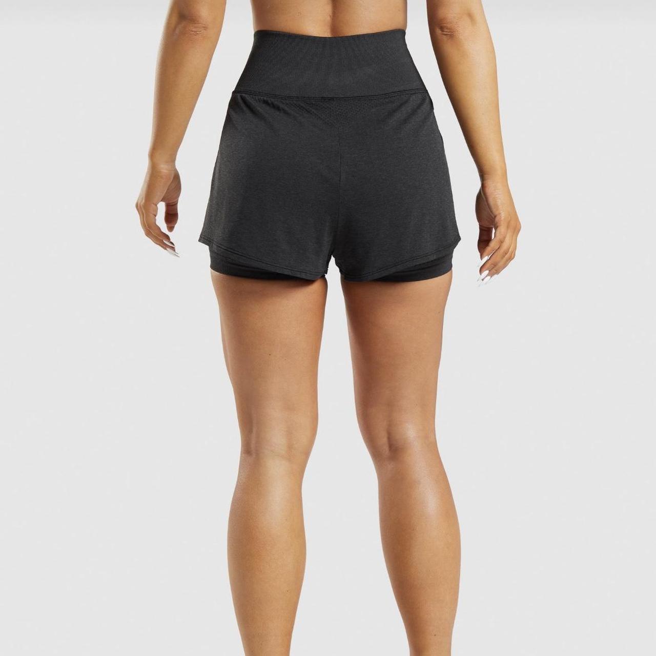 Gymshark Adapt Camo Seamless Ribbed Shorts size - Depop