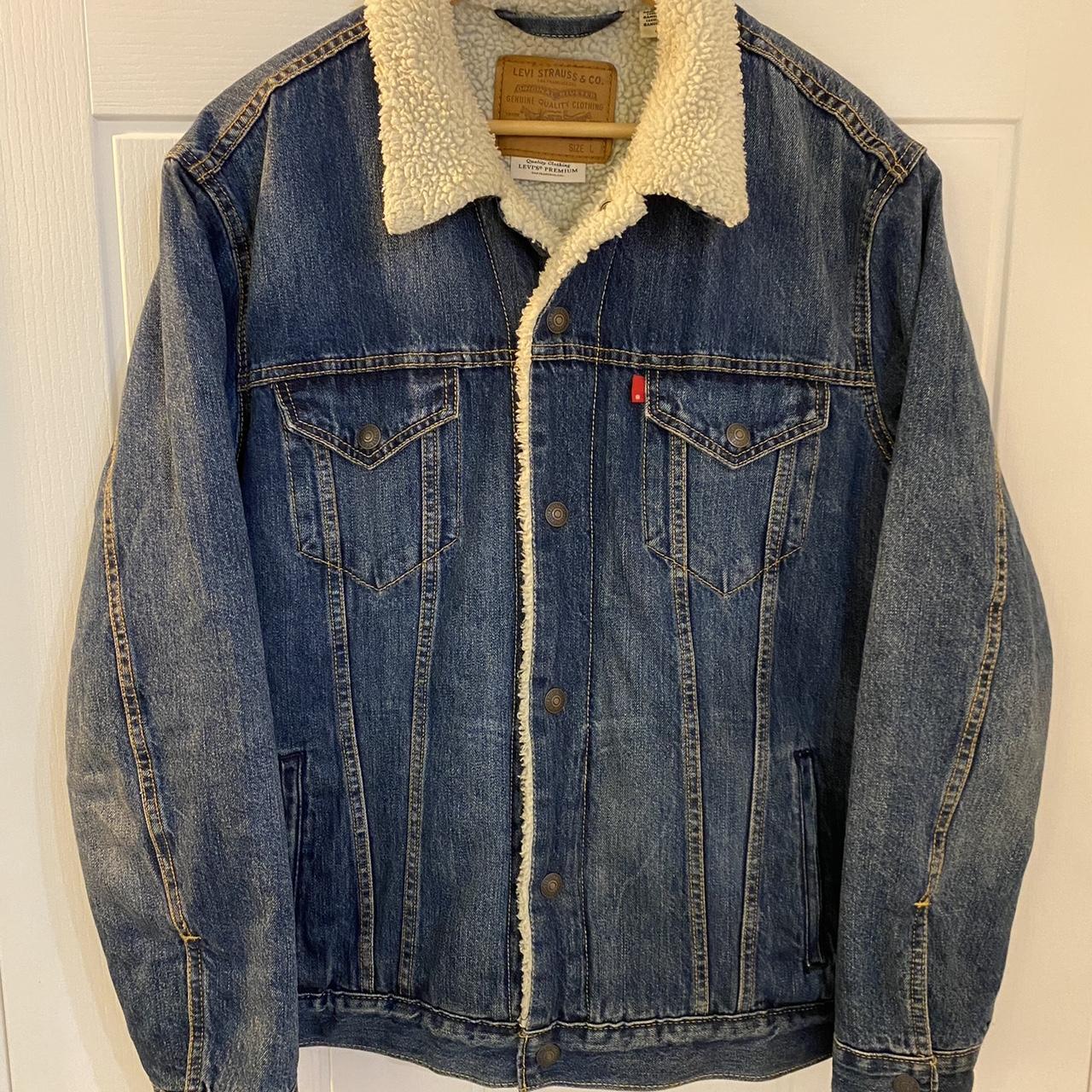 Levi's Men's Blue Jacket | Depop