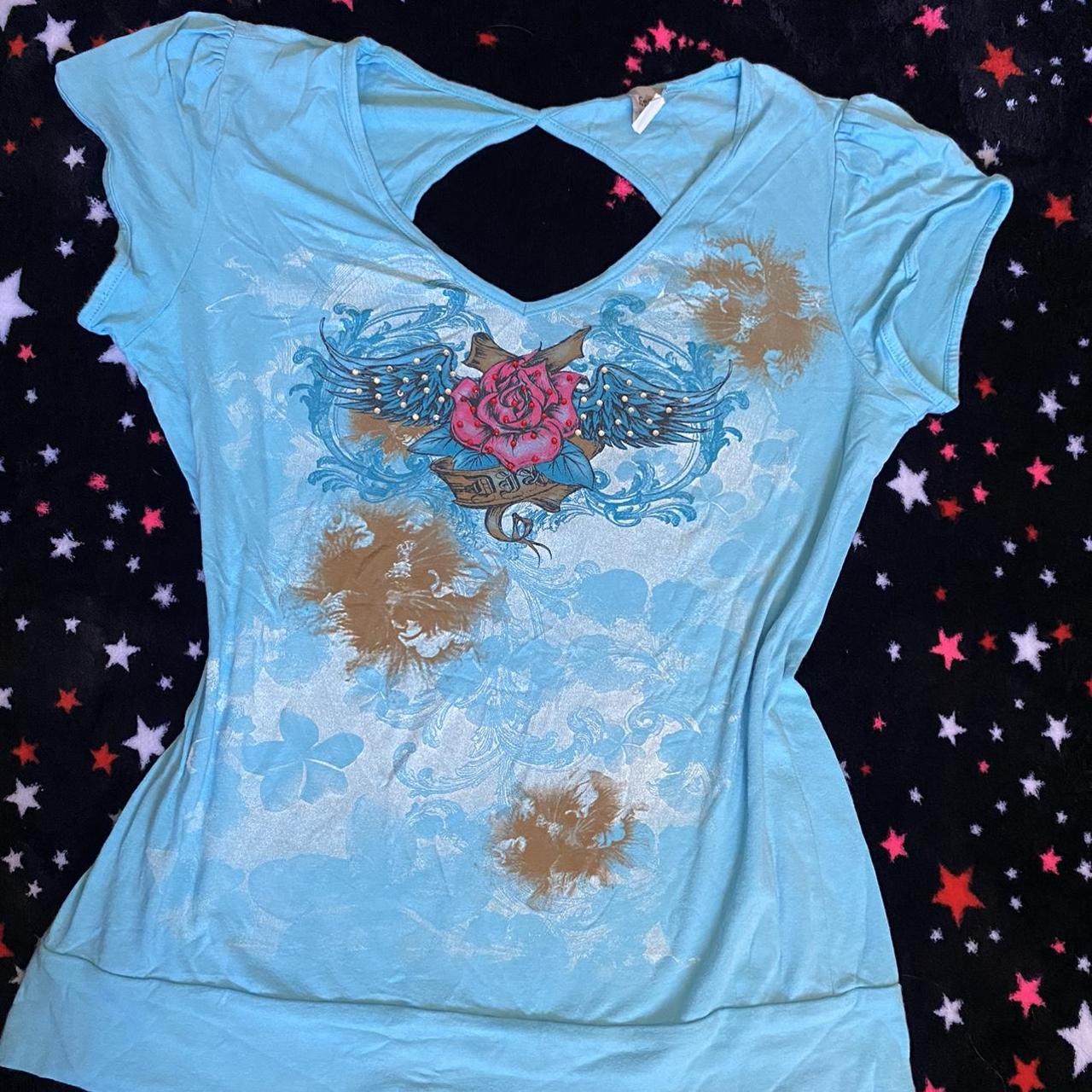 Blue Roses Women's T-shirt (2)