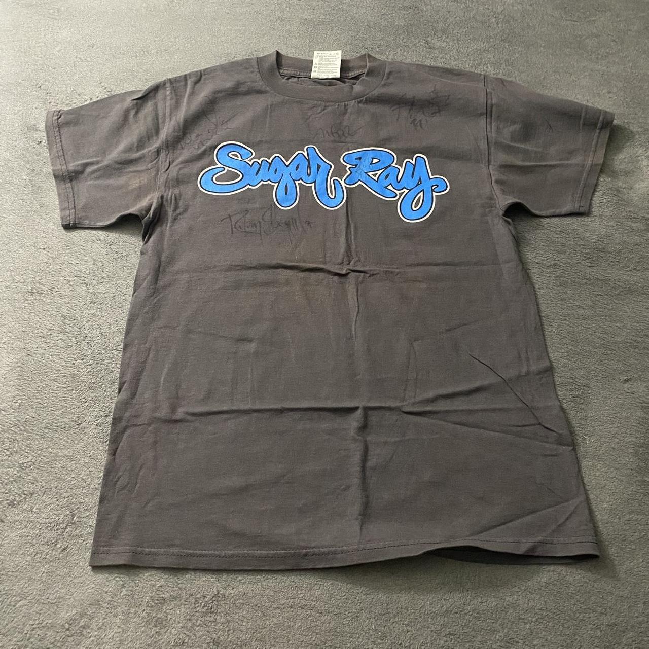 Sugar Ray band tee, signed by all members, size | Depop