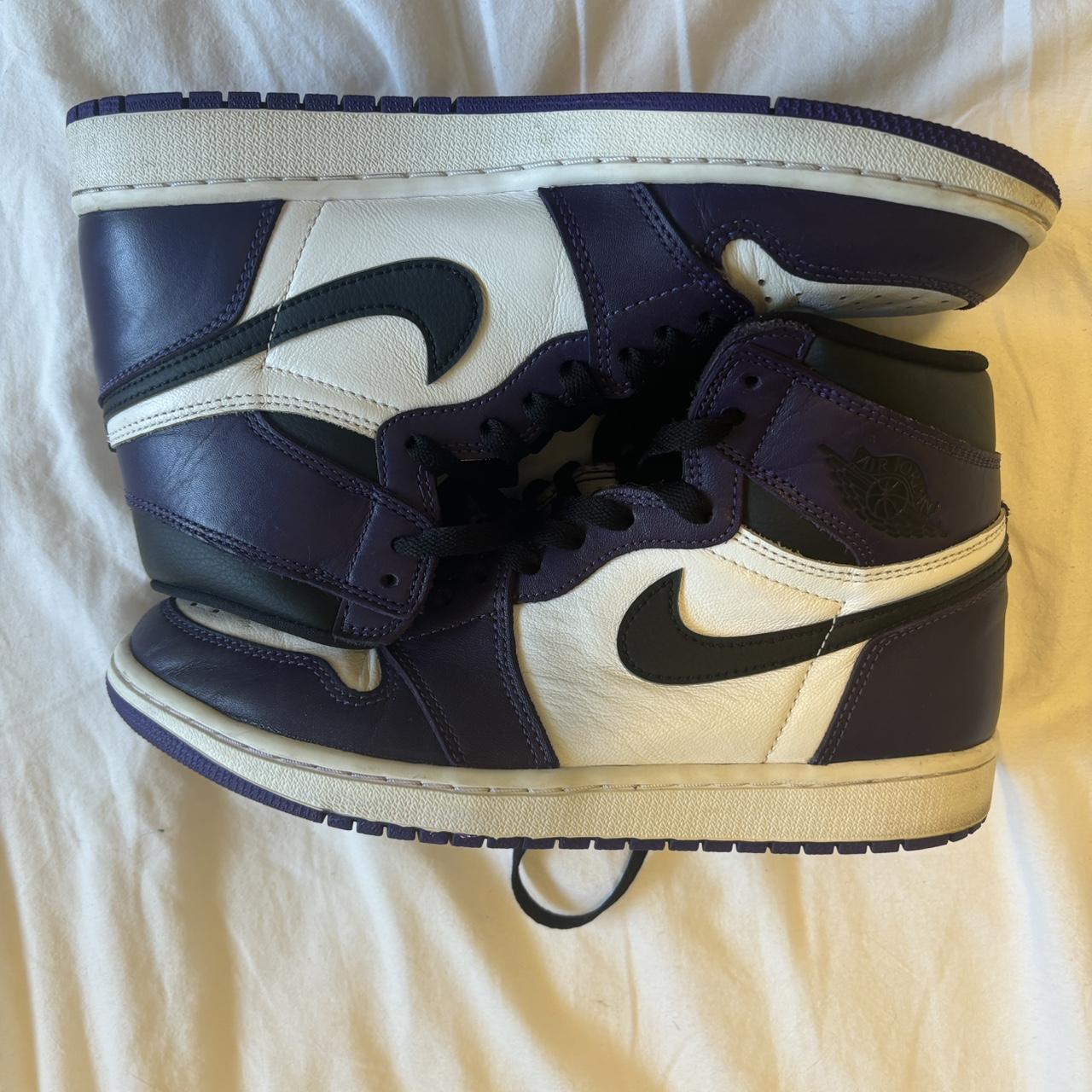 2024 Air Jordan 1 court purple Size 8.5 Mens