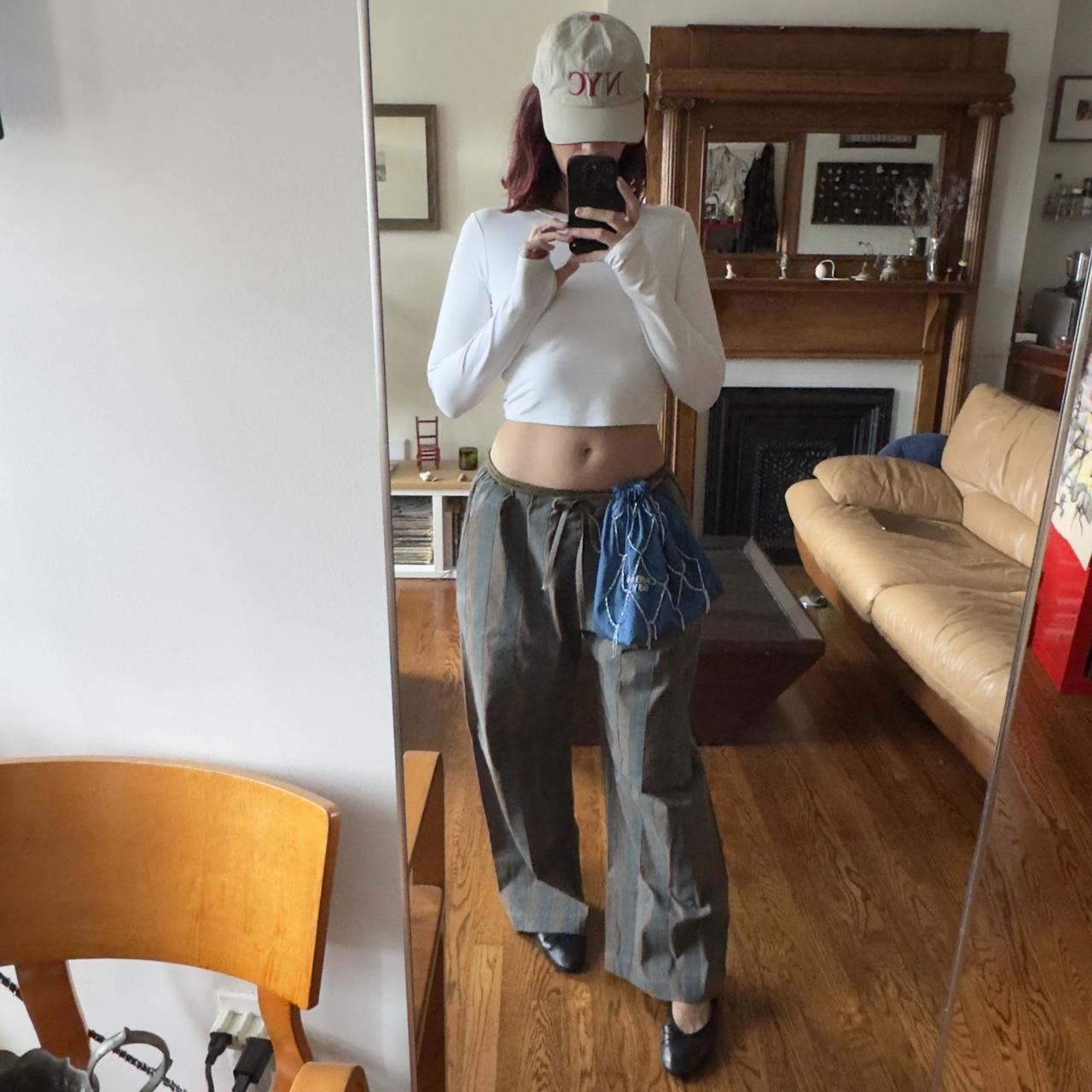 Women's Bag - Blue/Multi – Handmade raw silk pouc… - image 3