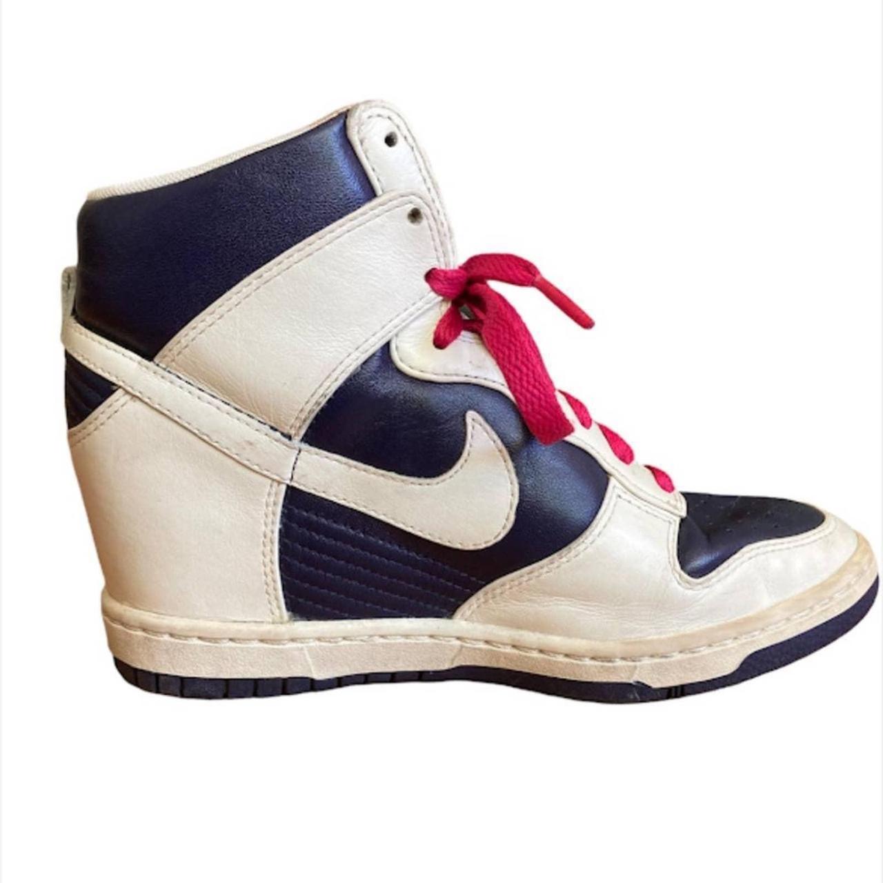 boerderij Immoraliteit Uitgaven Nike Dunk Sky Hi Wedge Sneaker Boots Athleisure... - Depop