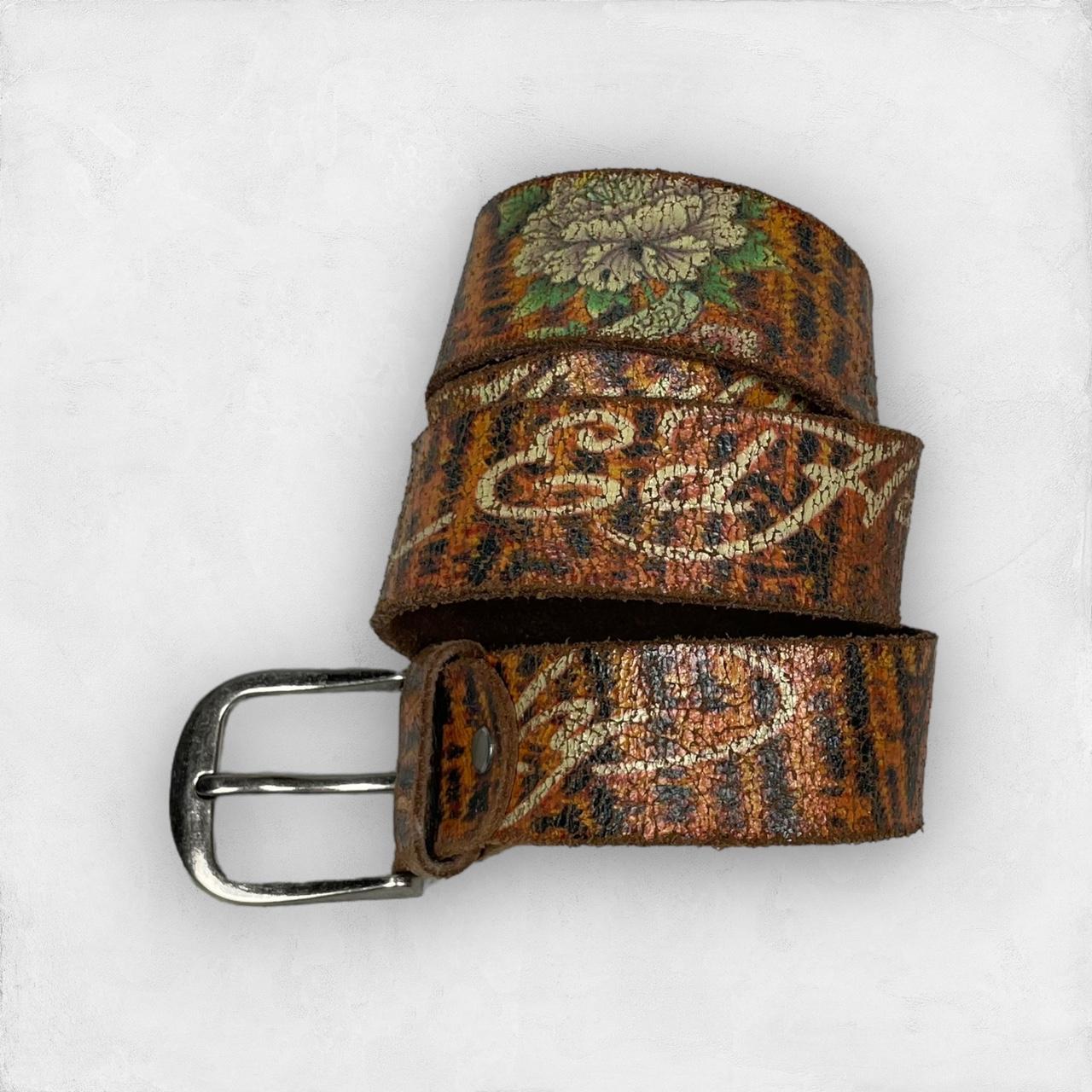 Ed Hardy Vintage Belt Beautiful Ed Hardy belt that... Depop