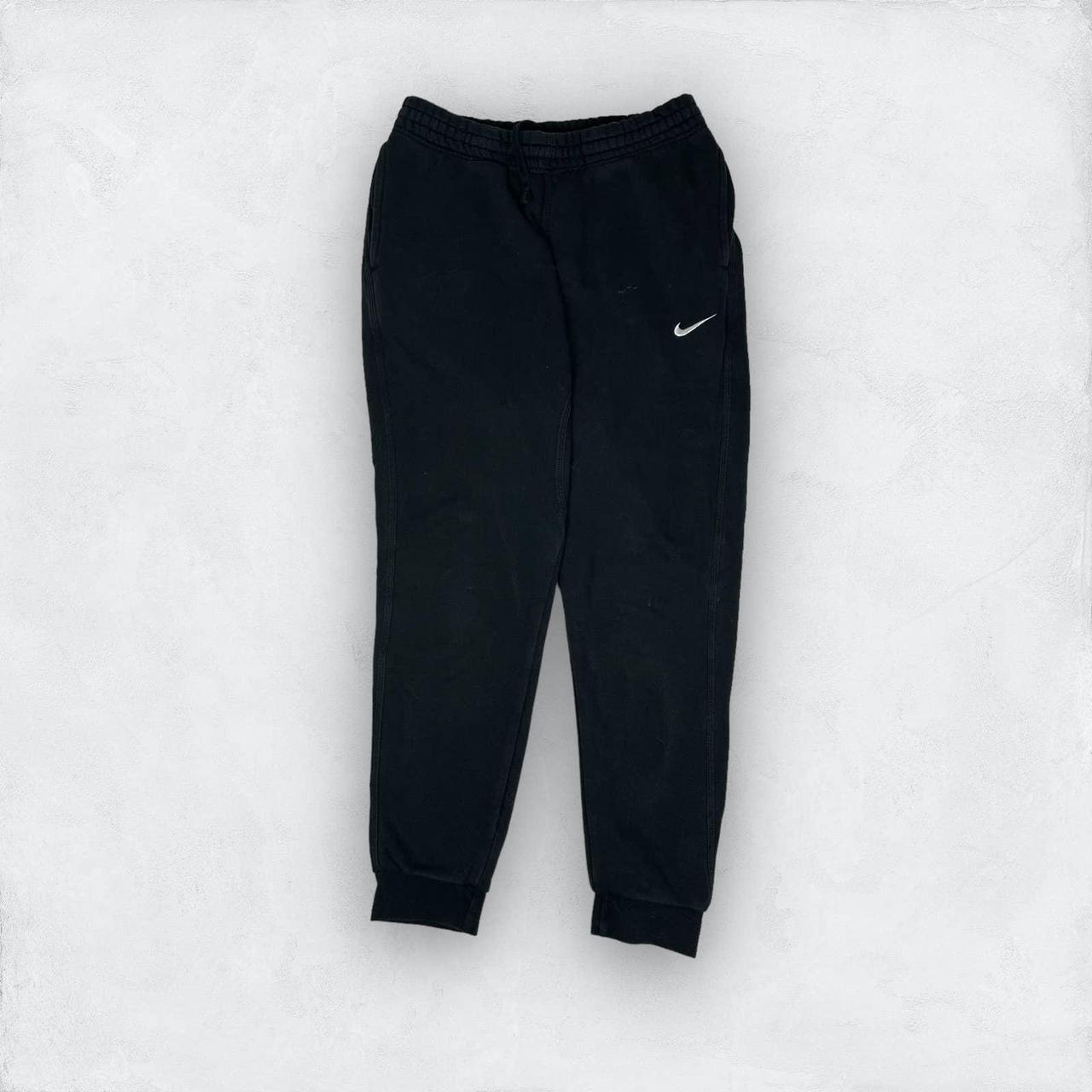 nike black cotton joggers