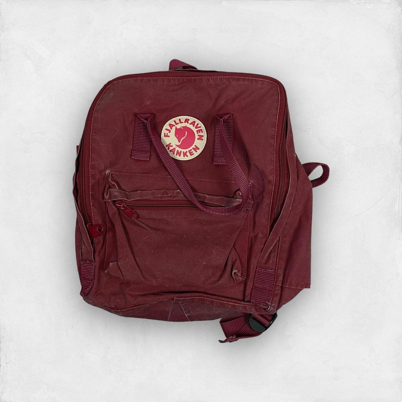 Fjallraven Kanken Men s Maroon Everyday Outdoor