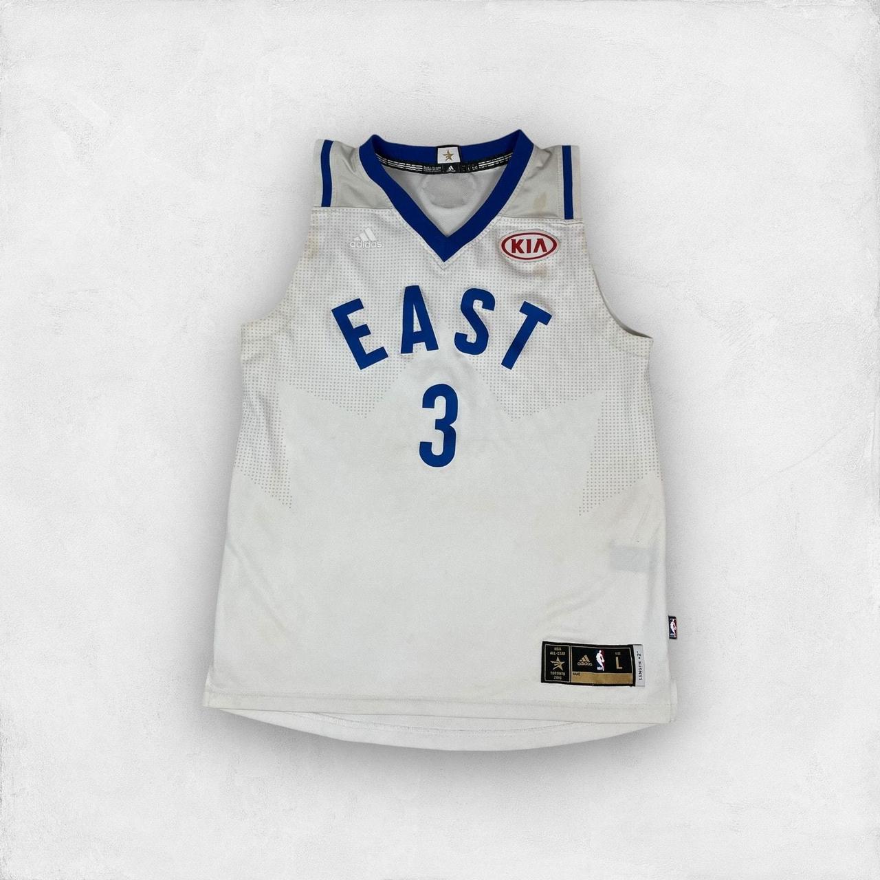 Adidas Men s White Blue NBA All Star Dwyane Wade