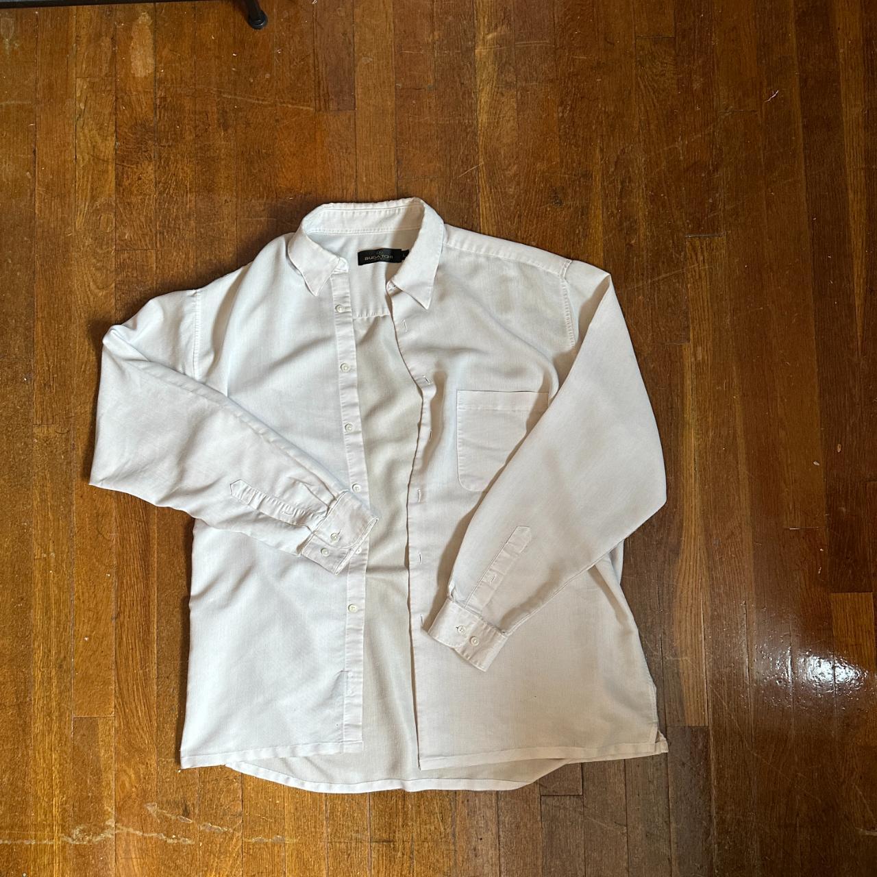 Bugatchi Men's White Shirt