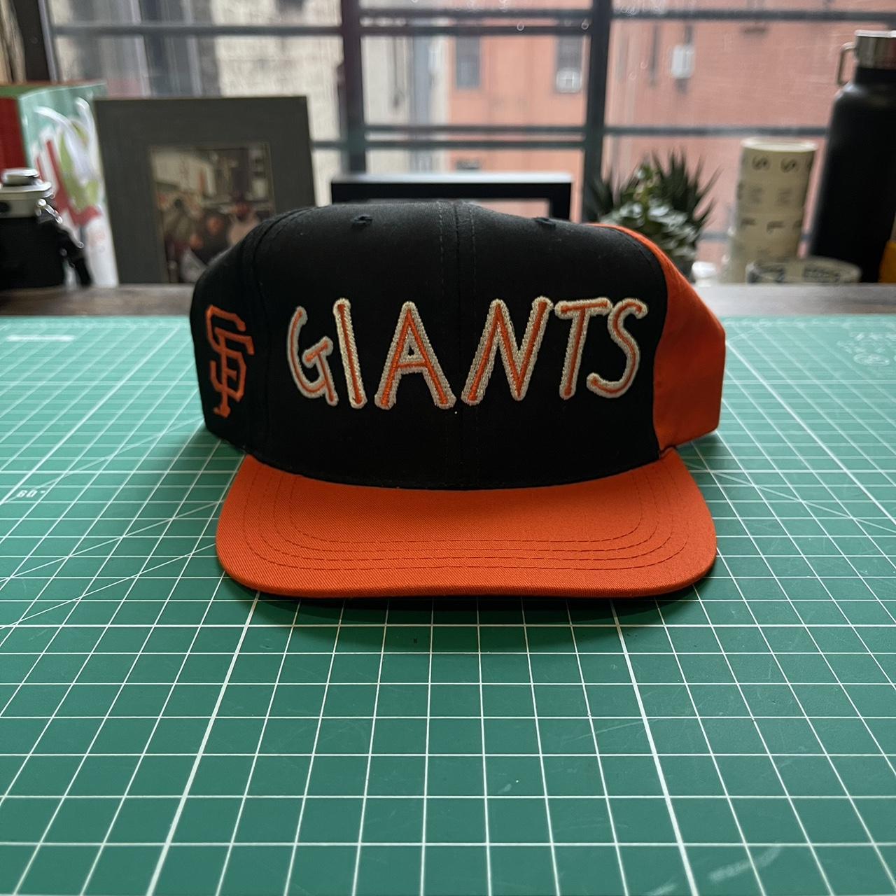 SF Giants Hat Vintage Logo Baseball Cap Classic Snapback 