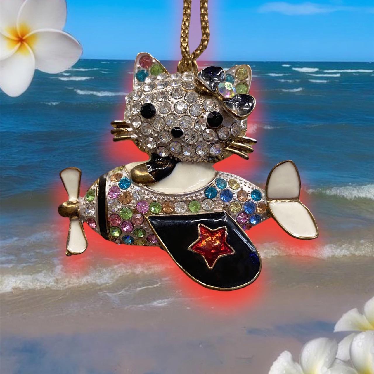 Vintage Hello Kitty Necklace Jewlery Mcbling Y2K... - Depop