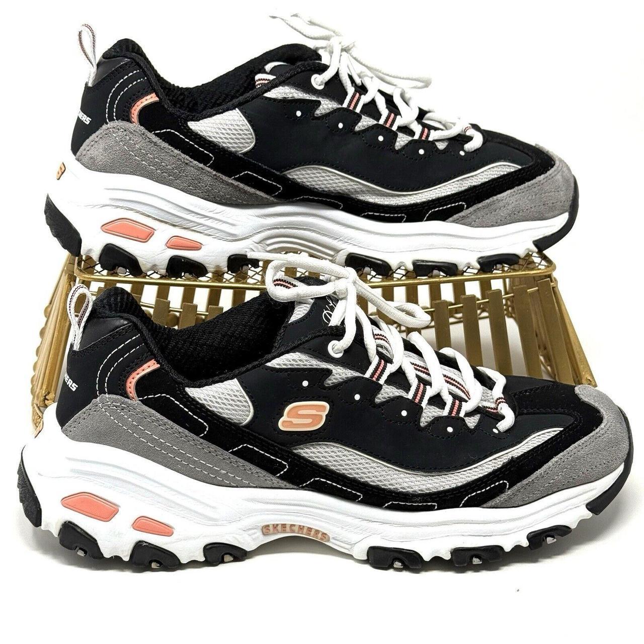 Skechers Women's Sneakers Black US 10 – SKECHERS D'Lite