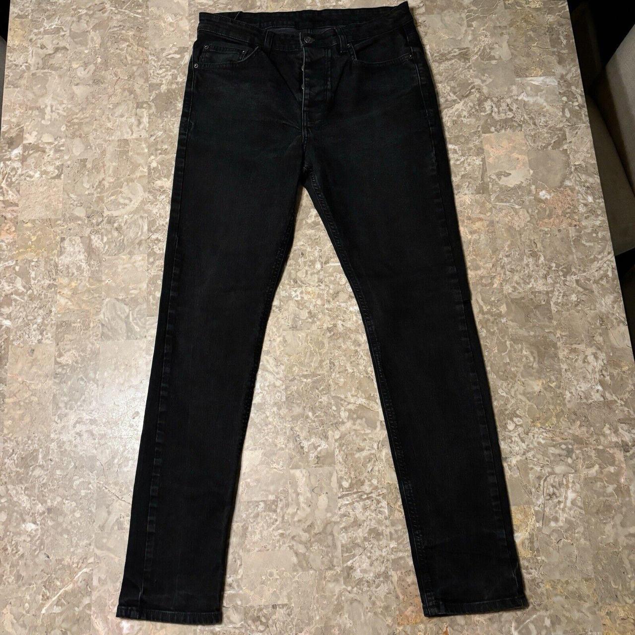Ksubi Jeans Mens 34 (Fits 32x31) Black Slim Straight