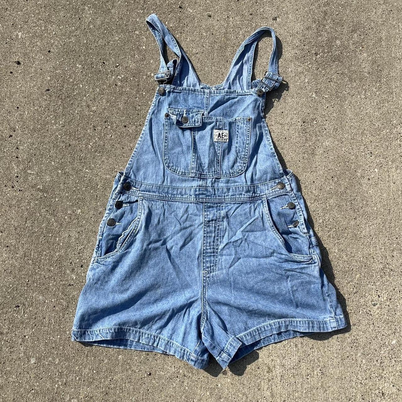 American Eagle Women's Dungarees-overalls | Depop