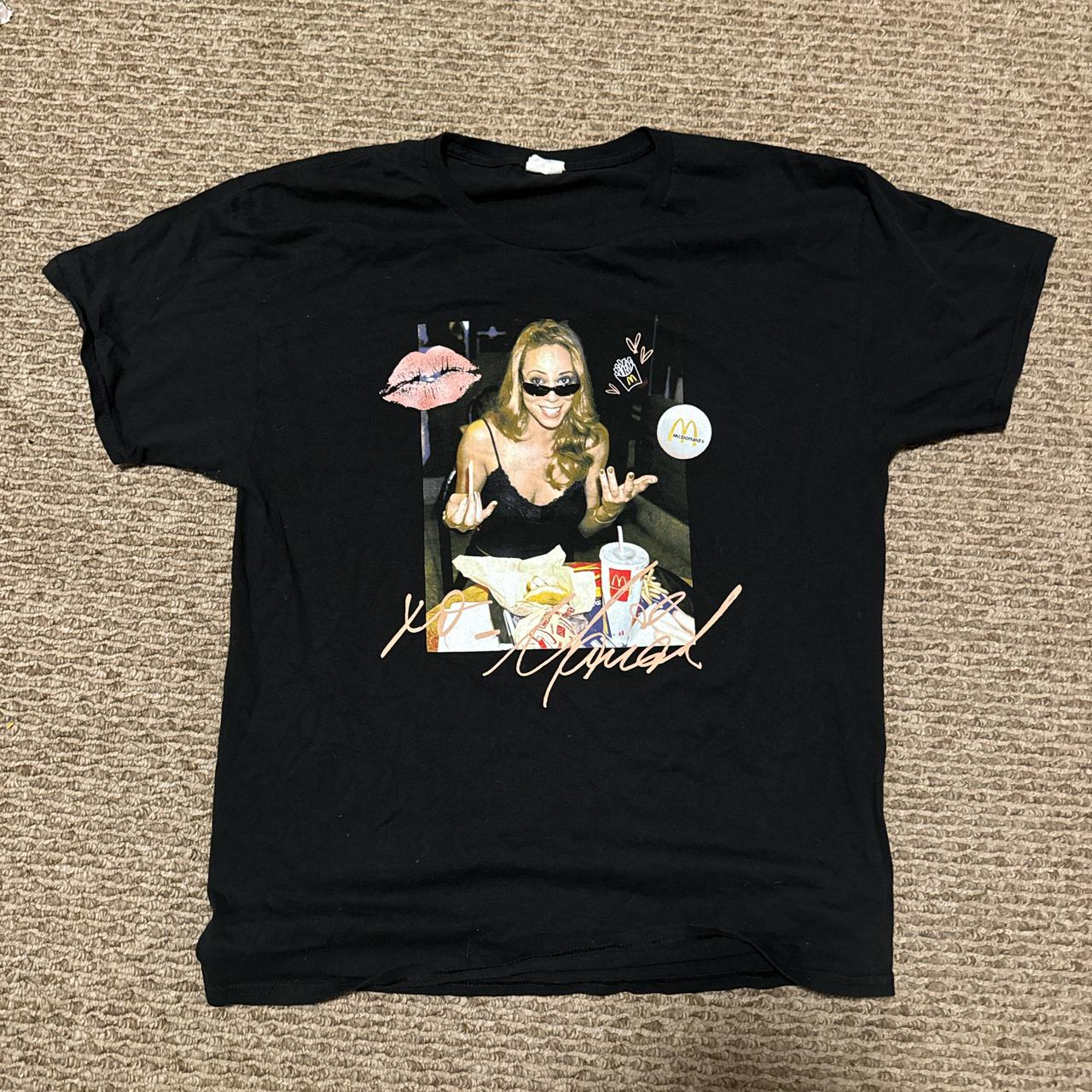 Official Mariah Carey McDonald's shirt buy