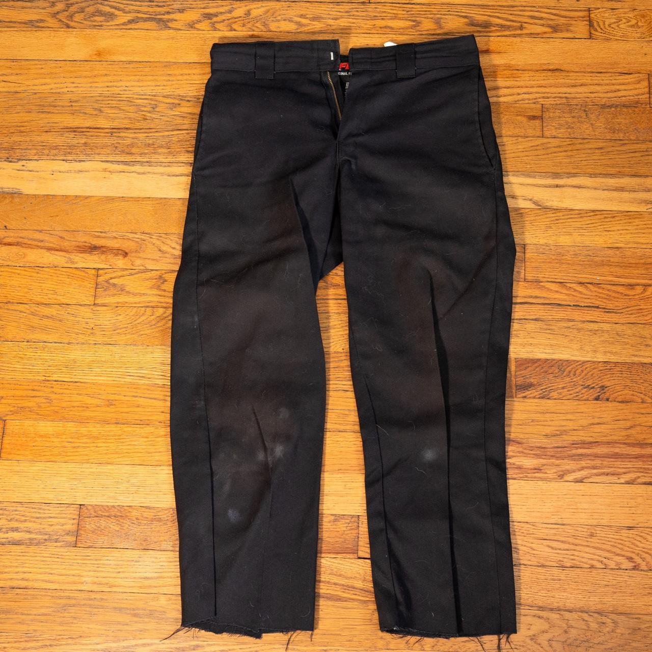 Dickies 874 Flex pants 30x30 but I cut off the... - Depop