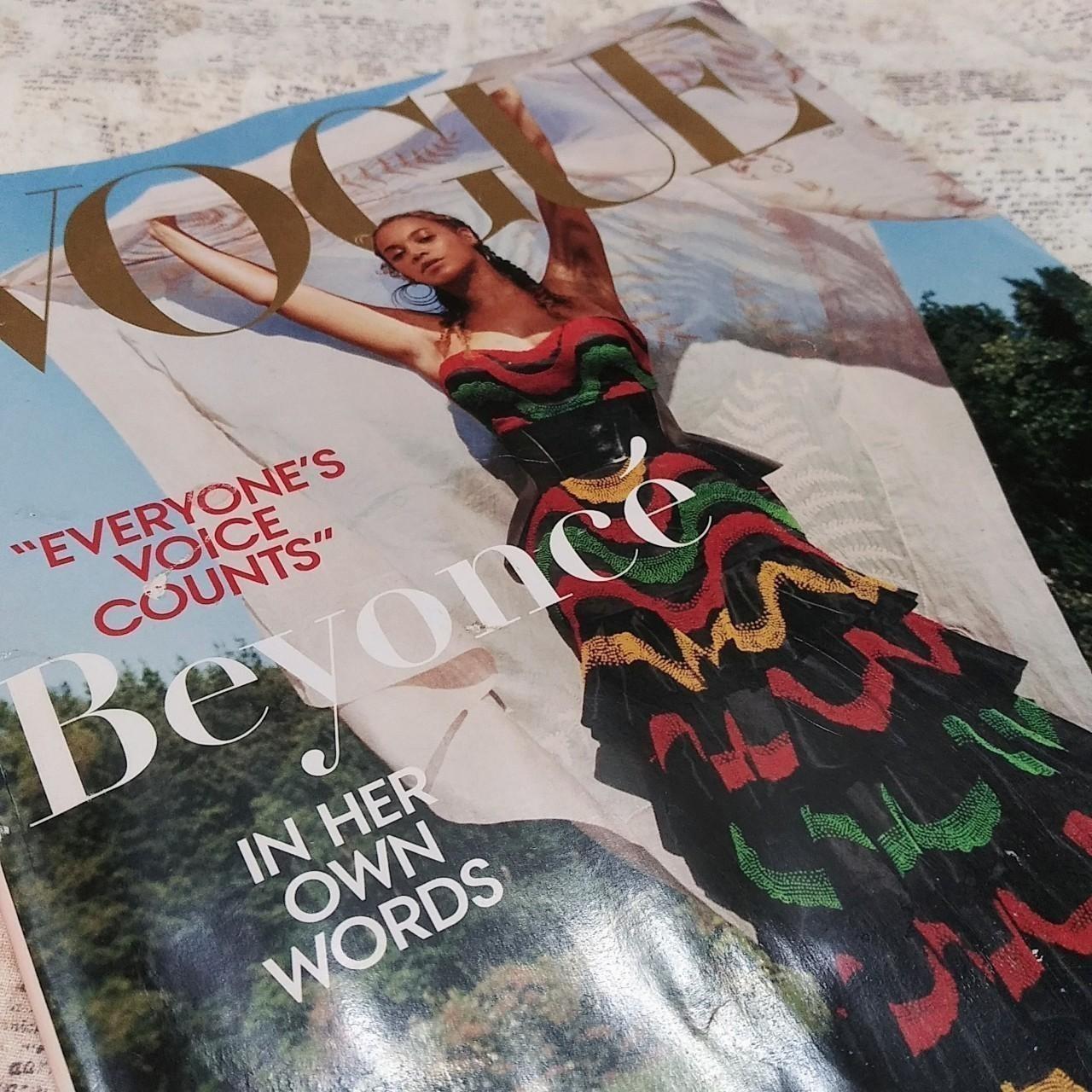 Vogue September Issue 2018 Beyonce Cover Special... - Depop