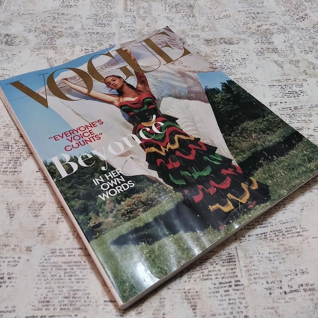 Vogue September Issue 2018 Beyonce Cover Special... - Depop