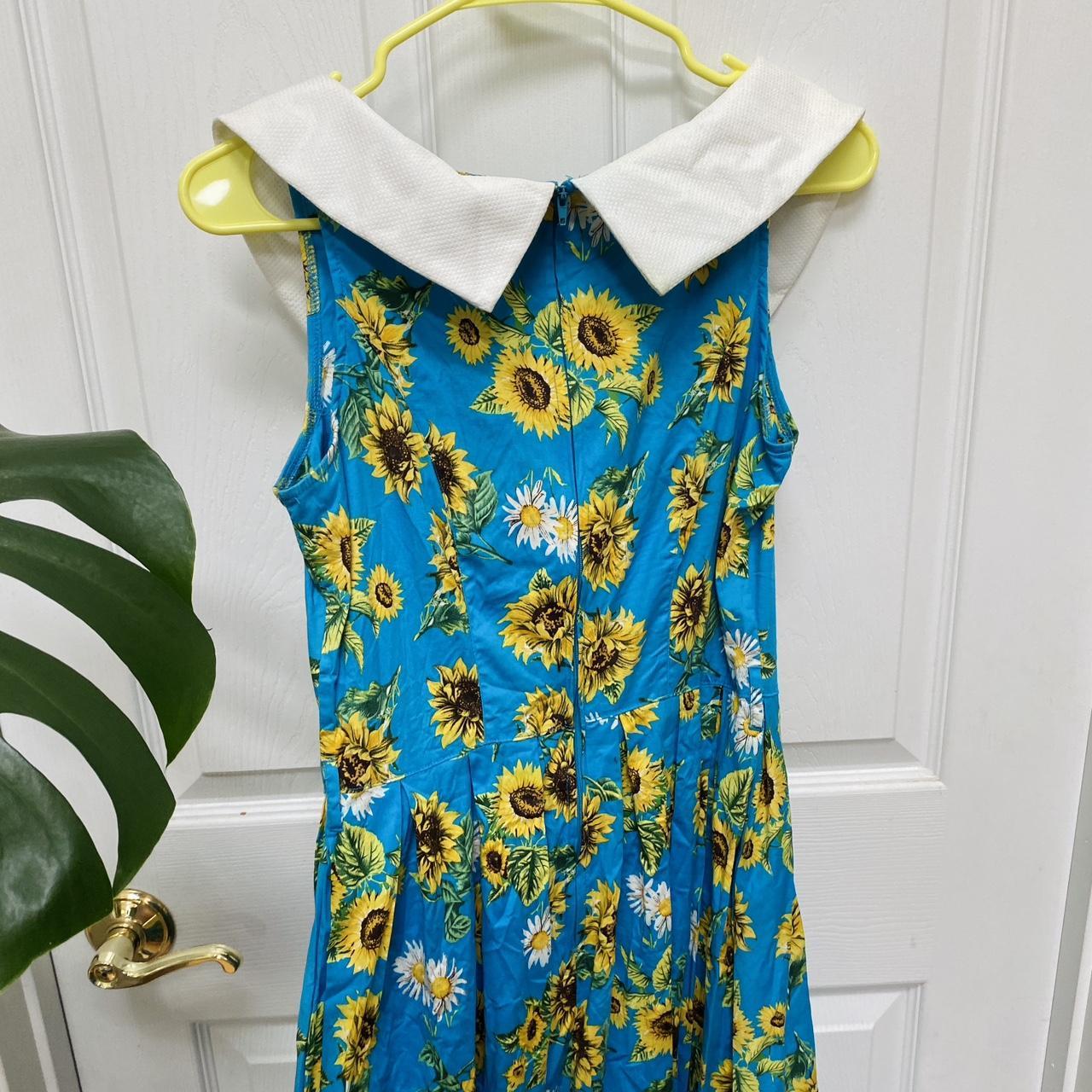 Vintage Garden Bunny sunflower dress cheapest size 4